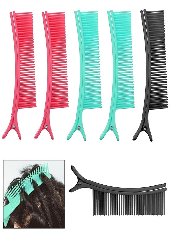 Capiant 6 PACK Grip Alligator Clips for Hair Sectioning, Styling, Haircuts, Coloring, and DIY Accessories - Image 1